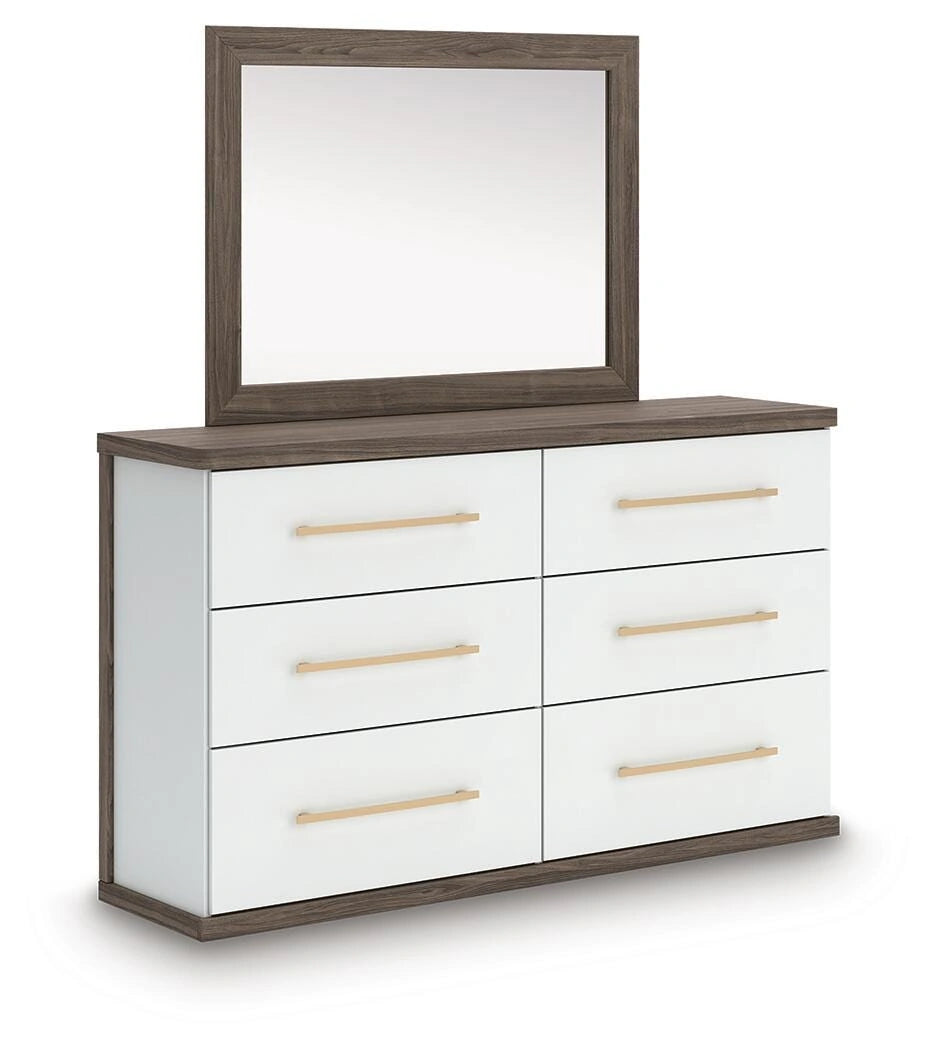Kendanport Dresser and Mirror