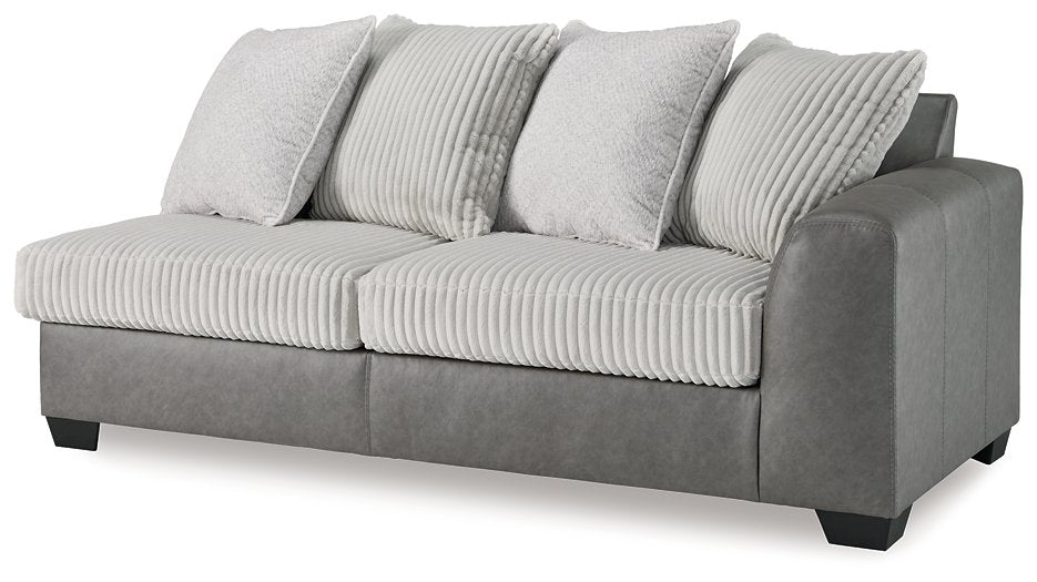 Clairette Court Sectional with Chaise