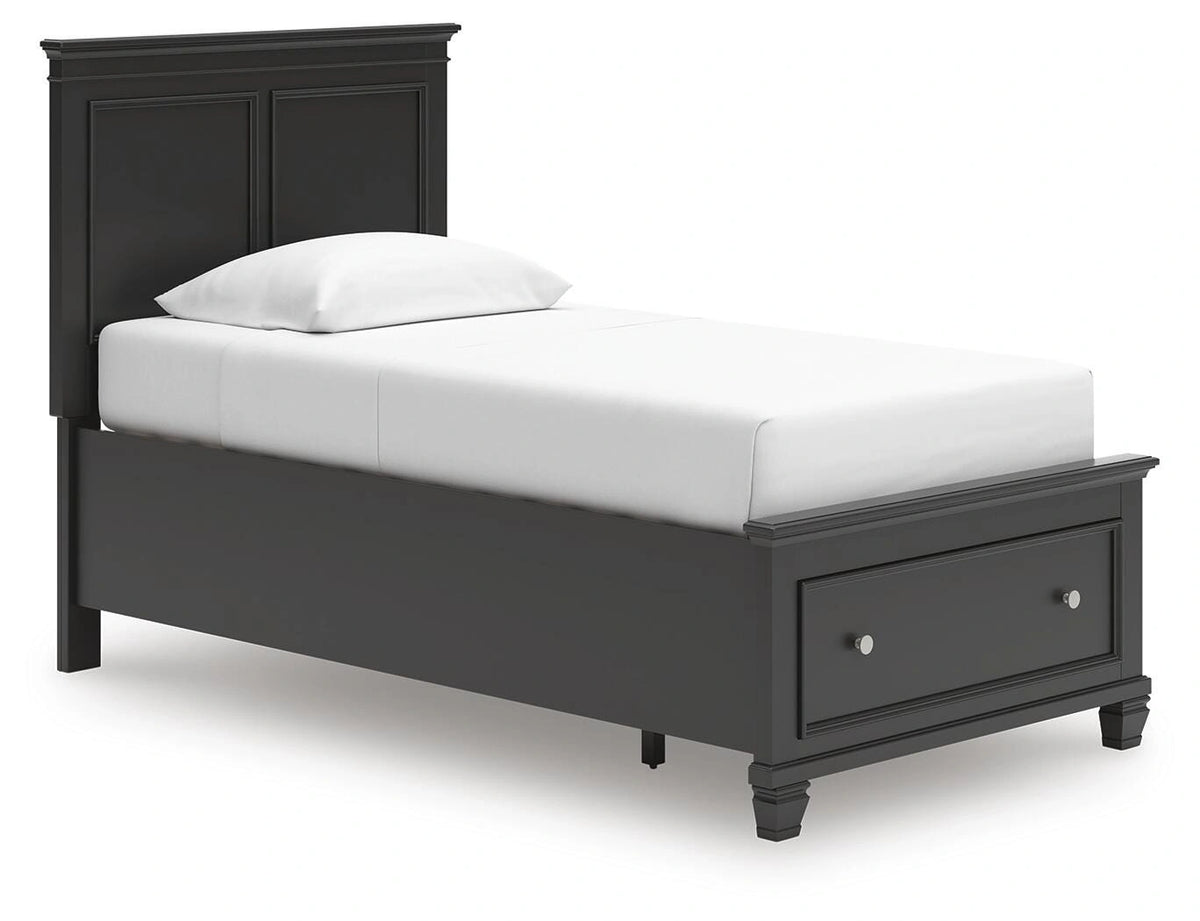 Lanolee Panel Storage Bed