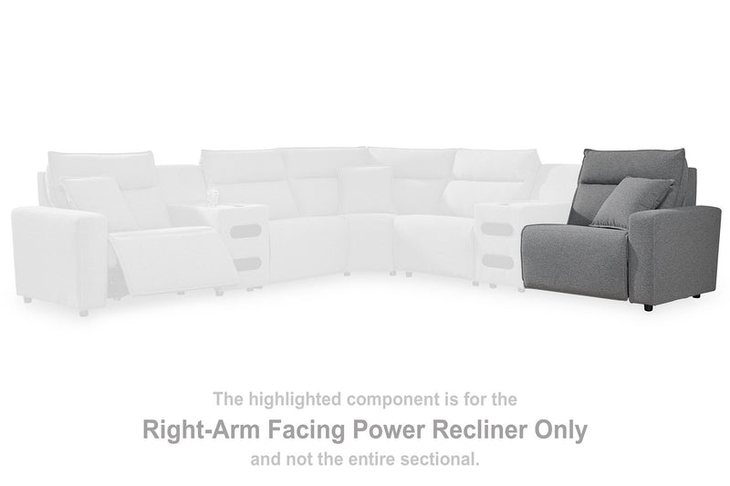 Modmax Reclining Sectional with Console