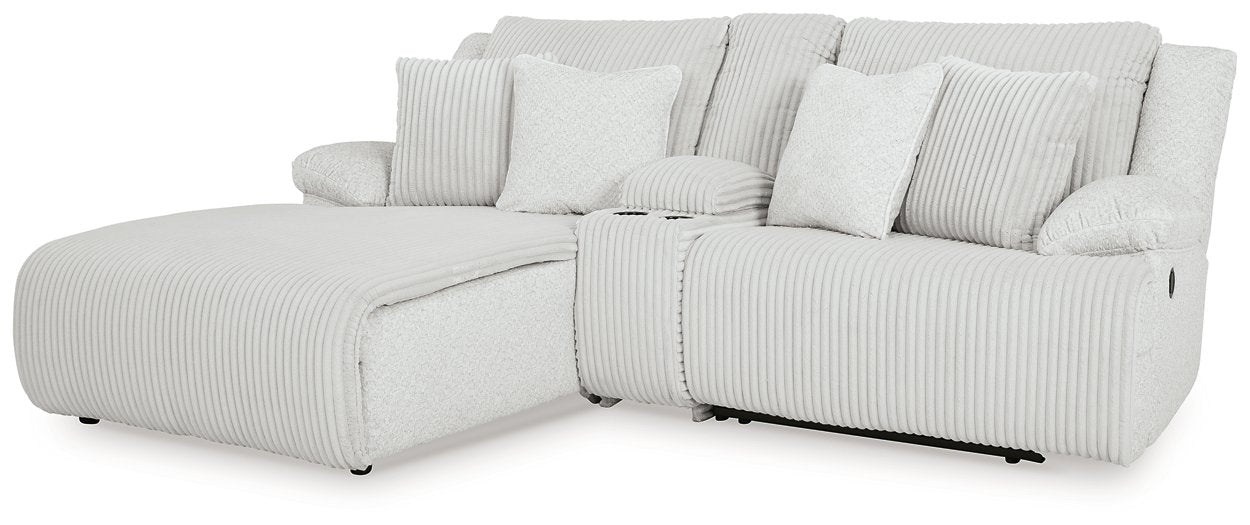 Top Tier Reclining Sectional Sofa with Chaise