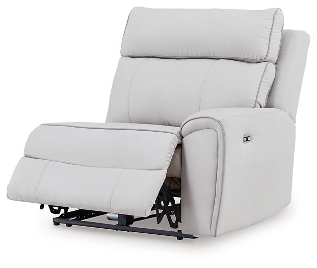 Social Pointe Reclining Sectional with Storage Console
