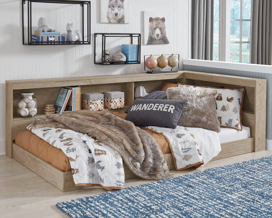 Oliah Youth Bookcase Storage Bed