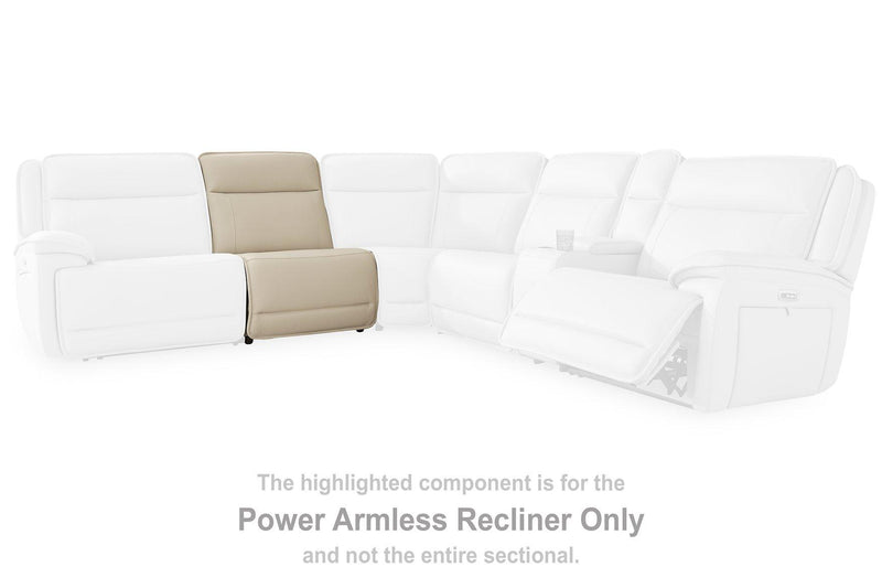 Double Deal Reclining Sectional with 2 Consoles