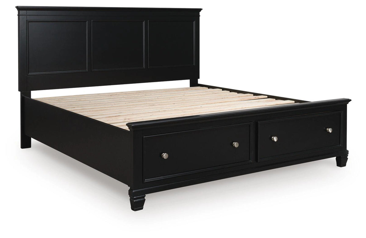 Lanolee Panel Storage Bed